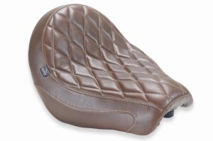 Honda Rebel 1100T Solo Motorcycle Seat - Mustang Motorcycle - Tripper Solo - Distressed Brown/Toast - `23-`25
